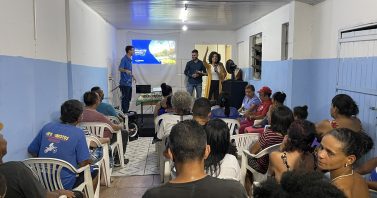 Mirante leva Plano Águas de Verão à Associação de Moradores do Jardim Novo Horizonte