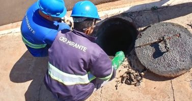 Mais de 6 mil atendimentos para desobstrução da rede de esgoto foram realizados pela Mirante no primeiro semestre de 2025