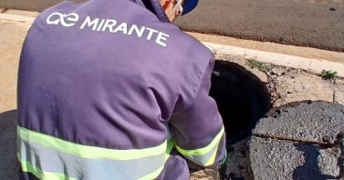 Mirante intensifica ações preventivas com cerca de 300 limpezas nas redes de esgoto no primeiro semestre