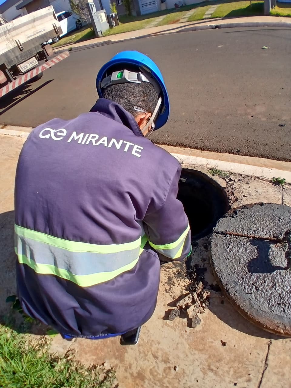 Mirante intensifica ações preventivas com cerca de 300 limpezas nas redes de esgoto no primeiro semestre