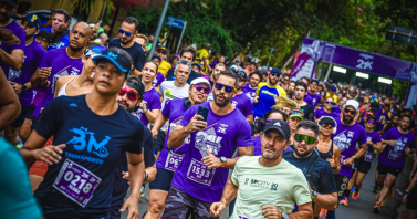 Meia maratona de Piracicaba reúne corredores na Rua do Porto