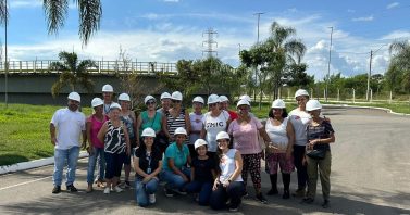 Alunos de Ecologia do “Projeto Com Vivência” conhecem na prática o tratamento de esgoto em Piracicaba