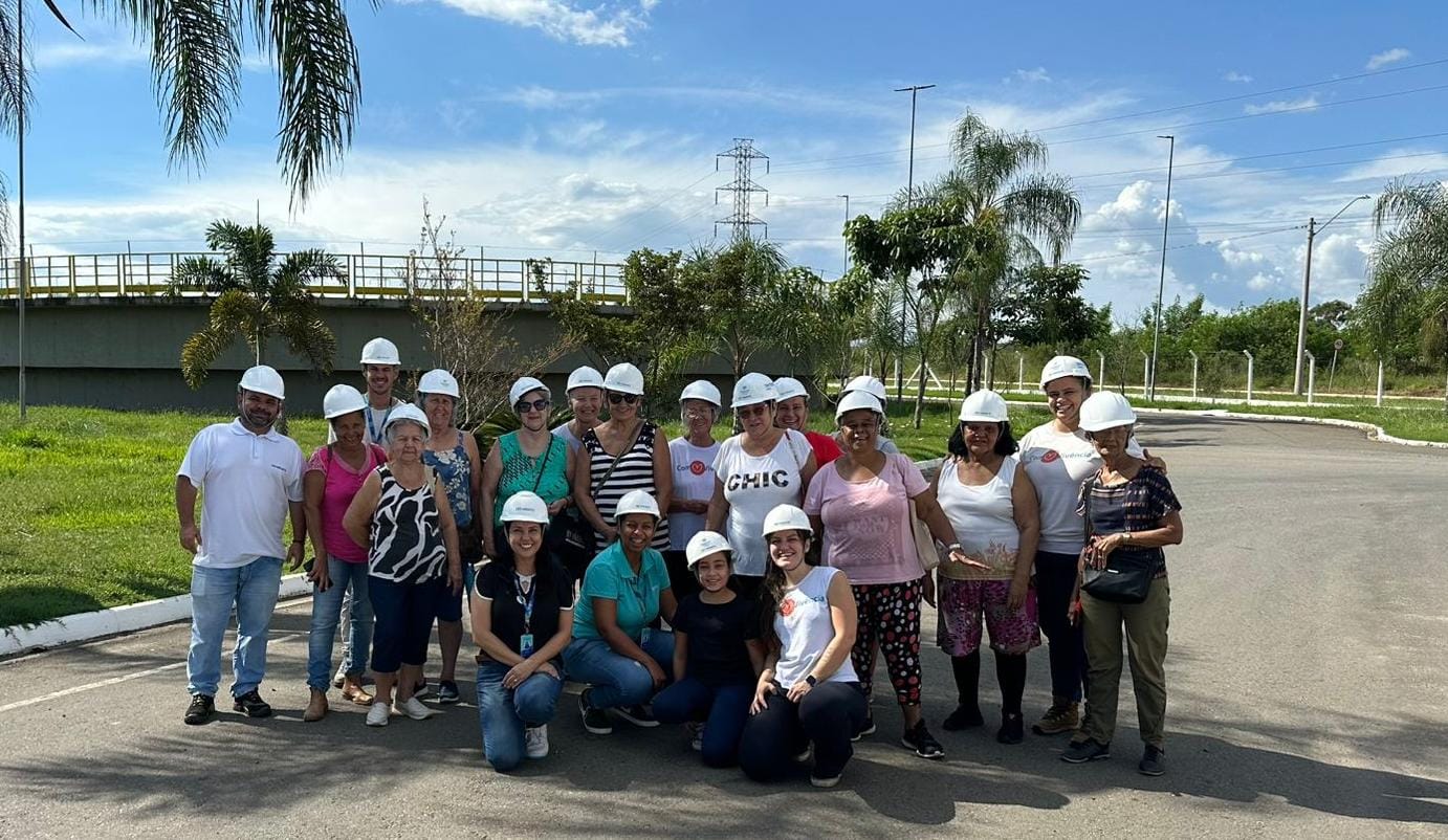 Alunos de Ecologia do “Projeto Com Vivência” conhecem na prática o tratamento de esgoto em Piracicaba