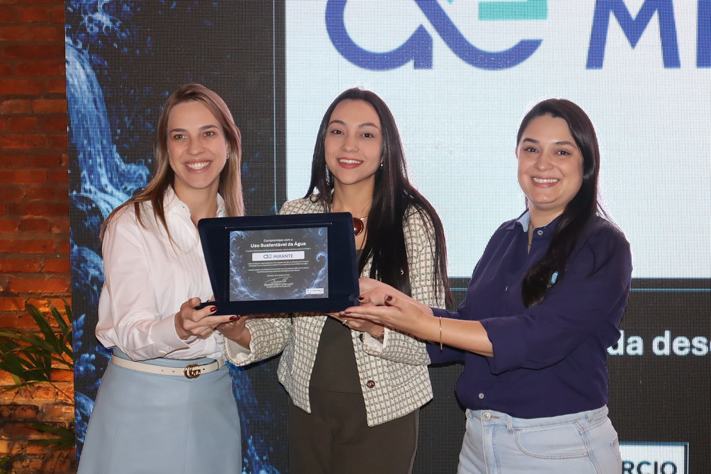 Mirante recebe certificado de uso sustentável da água em evento do Consórcio PCJ